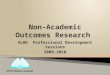Non-Academic Outcomes Research
