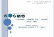 SEASONAL COMMON PLOT SCORES 2012-2013 Adriano  Raspanti Performance diagram by M.S Tesini
