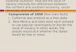 Compromise of 1850  (five main facts) 1.   California was entered as a free state