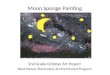 Moon Sponge  Painting