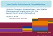 Climate Change, Streamflows, and Water Management Implications in the  Upper Rio Grande Watershed