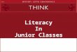 Literacy In Junior Classes