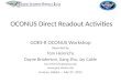 OCONUS Direct Readout Activities