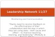 Leadership Network 11/27