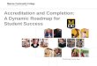 Accreditation and Completion: A Dynamic Roadmap for Student Success