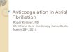 Anticoagulation in Atrial Fibrillation