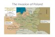 The Invasion of  Poland