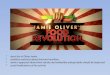 short bio of Oliver Jamie    statistics and facts about food and nutrition