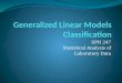 Generalized Linear Models Classification