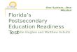 Florida’s Postsecondary Education Readiness Test
