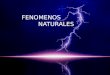 FENOMENOS NATURALES
