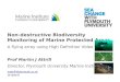 Non-destructive Biodiversity Monitoring of Marine Protected Areas
