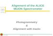 Alignment of the ALICE MUON Spectrometer