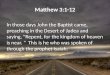 Matthew 3:1-12