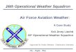 Air Force Aviation Weather:  A Case Study