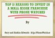 ppt 41039 TOP 10 REASONS TO INVEST IN A MALL KIOSK FRANCHISE WITH PHONE WATCHES