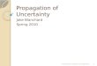 Propagation of Uncertainty