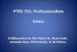 PTRS 701: Professionalism Ethics