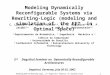 Modeling Dynamically Reconfigurable Systems via Rewriting-Logic (modeling and simulation of  the FFT  in Optimal Space)