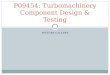 P09454: Turbomachinery Component Design & Testing
