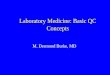 Laboratory Medicine: Basic QC Concepts