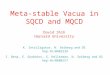 Meta-stable Vacua in SQCD and MQCD David Shih Harvard University