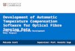 Development of Automatic Temperature Compensation Software for Optical  Fibre  Sensing Data