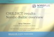 CHILDICT results: Nordic-Baltic overview