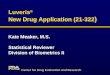 Luveris ® New Drug Application (21-322 )