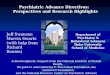 Psychiatric Advance Directives:   Perspectives and Research Highlights