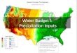 Water Budget I:  Precipitation Inputs