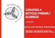 Creating a Bicycle Friendly  Business