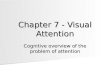 Chapter 7 - Visual Attention