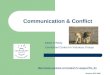 Communication & Conflict
