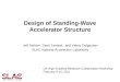 Design of Standing-Wave Accelerator Structure
