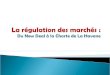 La régulation des marchés :  Du New Deal à la Charte de La Havane