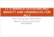 11.3 SERVICE OUTSOURCING: BENEFIT AND DRAWBACKS FOR ALL?