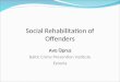 Social Rehabilitation of Offenders