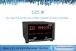 C25 III You don’t have to buy a P25 capable service monitor…