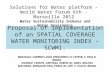 Proposal of implementation of an SPATIAL COVERAGE WATER MONITORING INDEX – SCWMI