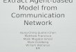 Extract Agent-based Model from Communication Network