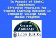 In Pursuit of Global Competence:  Effective Practices for Student Learning Outcomes in Community College Study Abroad Programs