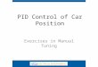 PID Control of Car Position