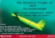 The Historic Flight of RU27:  The Scarlet Knight The First Underwater Robot  to Cross the Atlantic