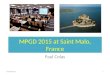 MPGD 2015 at Saint Malo, France