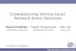 Crowdsourcing  Service-Level  Network Event Detection