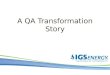 A QA Transformation Story