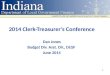 2014 Clerk-Treasurer’s Conference Dan Jones Budget Div. Asst. Dir., DLGF  June 2014