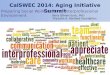 CalSWEC 2014: Aging Initiative Summit