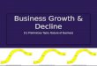 Business Growth & Decline